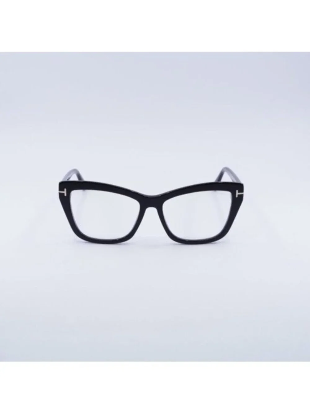 Tom Ford FT5826-B 001 Eyeglasses Black 55mm Cat Eye Frame
